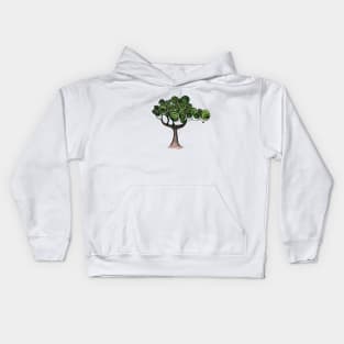 Swirling Tree - Eliza and Boo Kids Hoodie